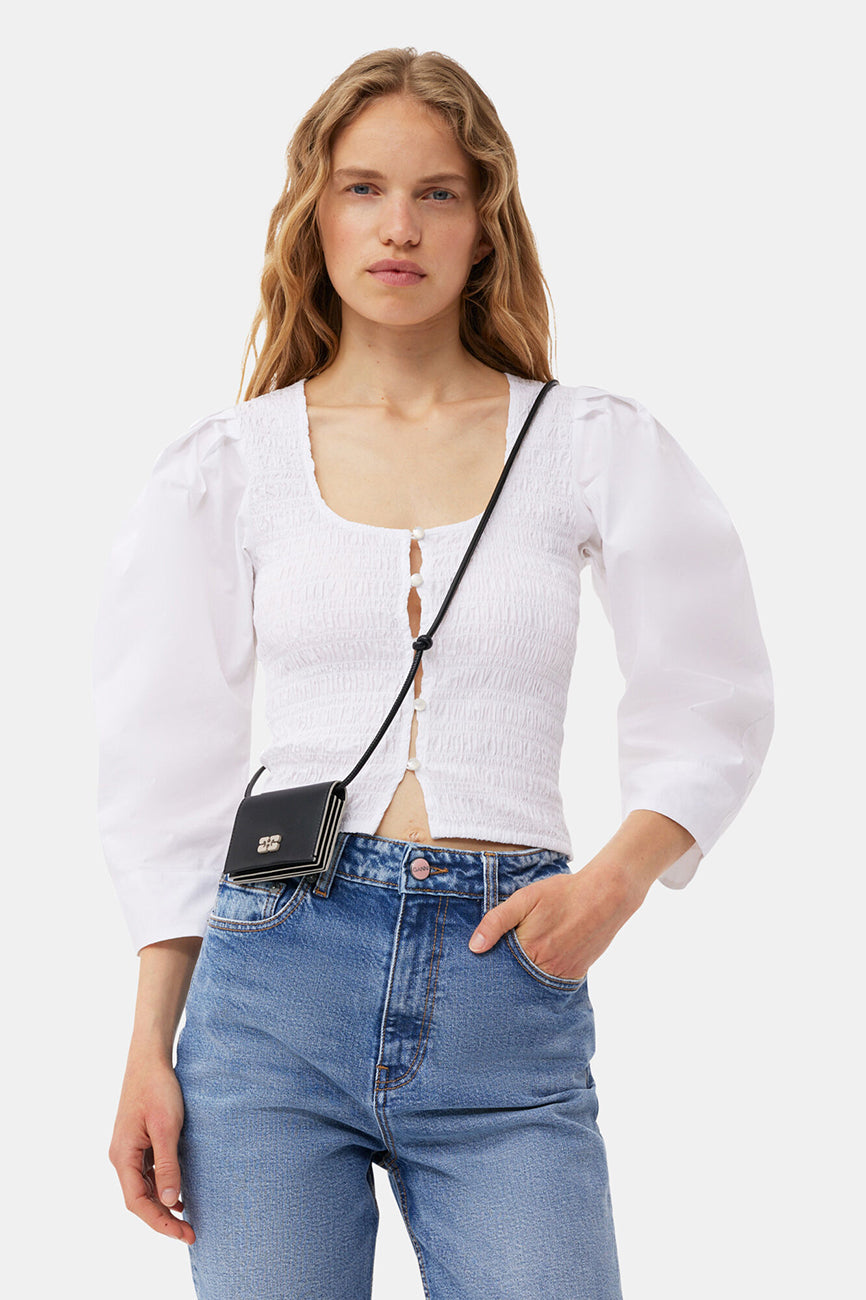 GANNI BOU WALLET ON STRAP – BRUNI