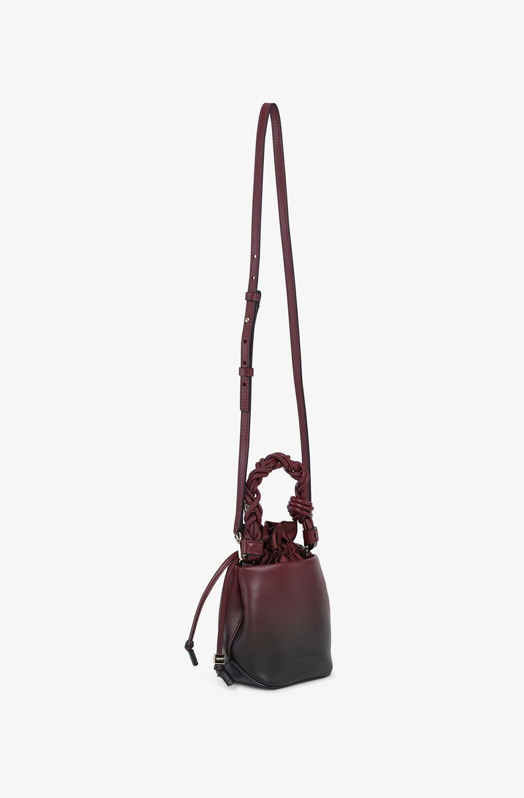 GANNI☆Bou Bucket リサイクルレザー バッグ♪【送料込】 Black Black GANNI Bou Bucket Bag | GANNI US