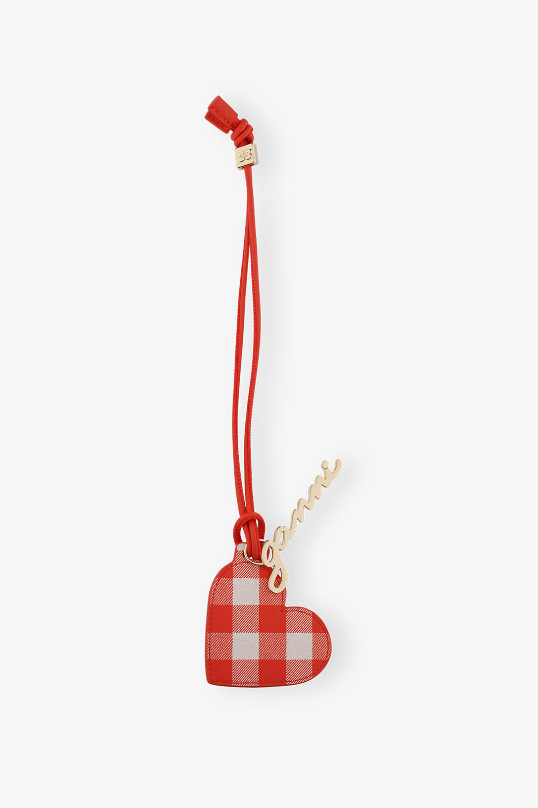 キーホルダー・キーリング GANNI Heart-shaped mirror Bou red RED GANNI BOU HEART MIRROR – BRUNI