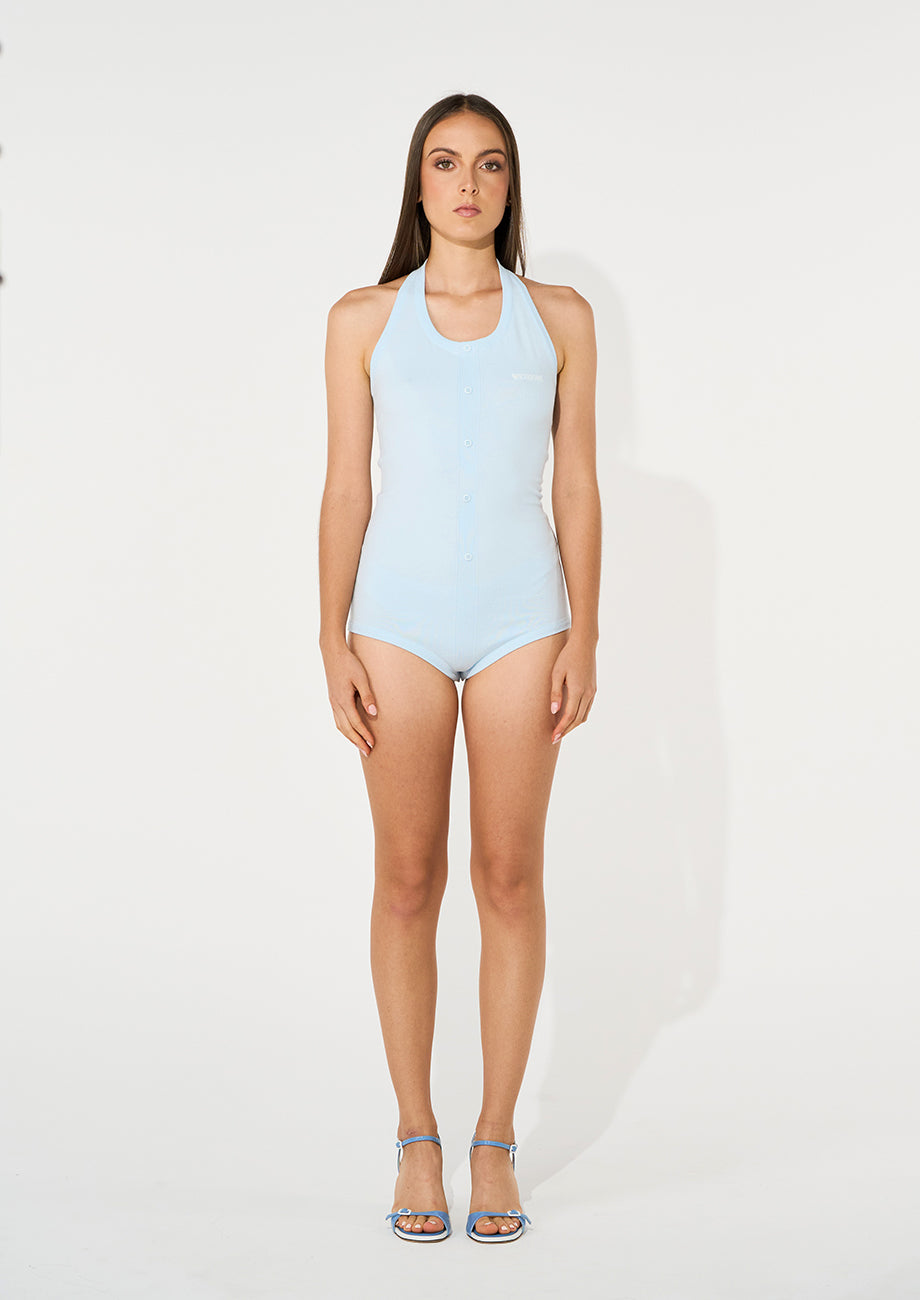 HALTER NECK KNIT BODYSUIT – BRUNI