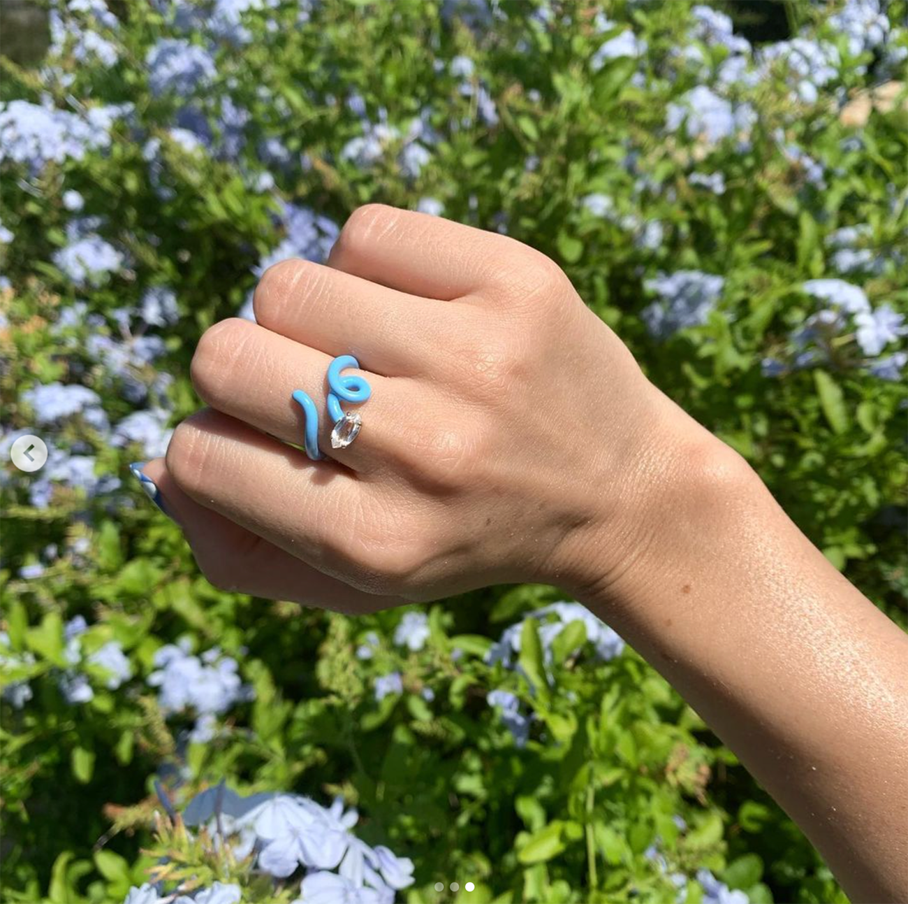 BABY VINE TENDRIL RING – BRUNI
