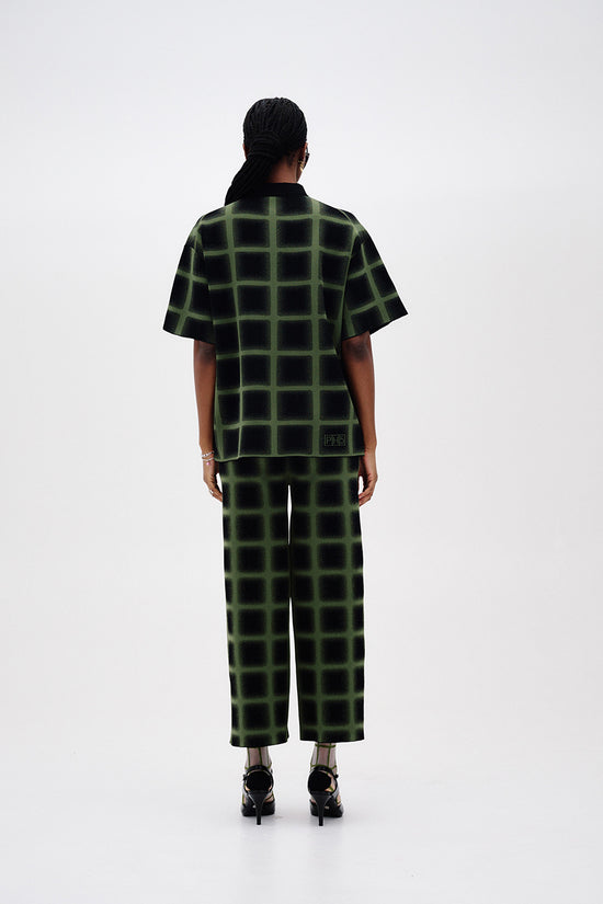 THYME WIDE LEG CROPPED PANTS