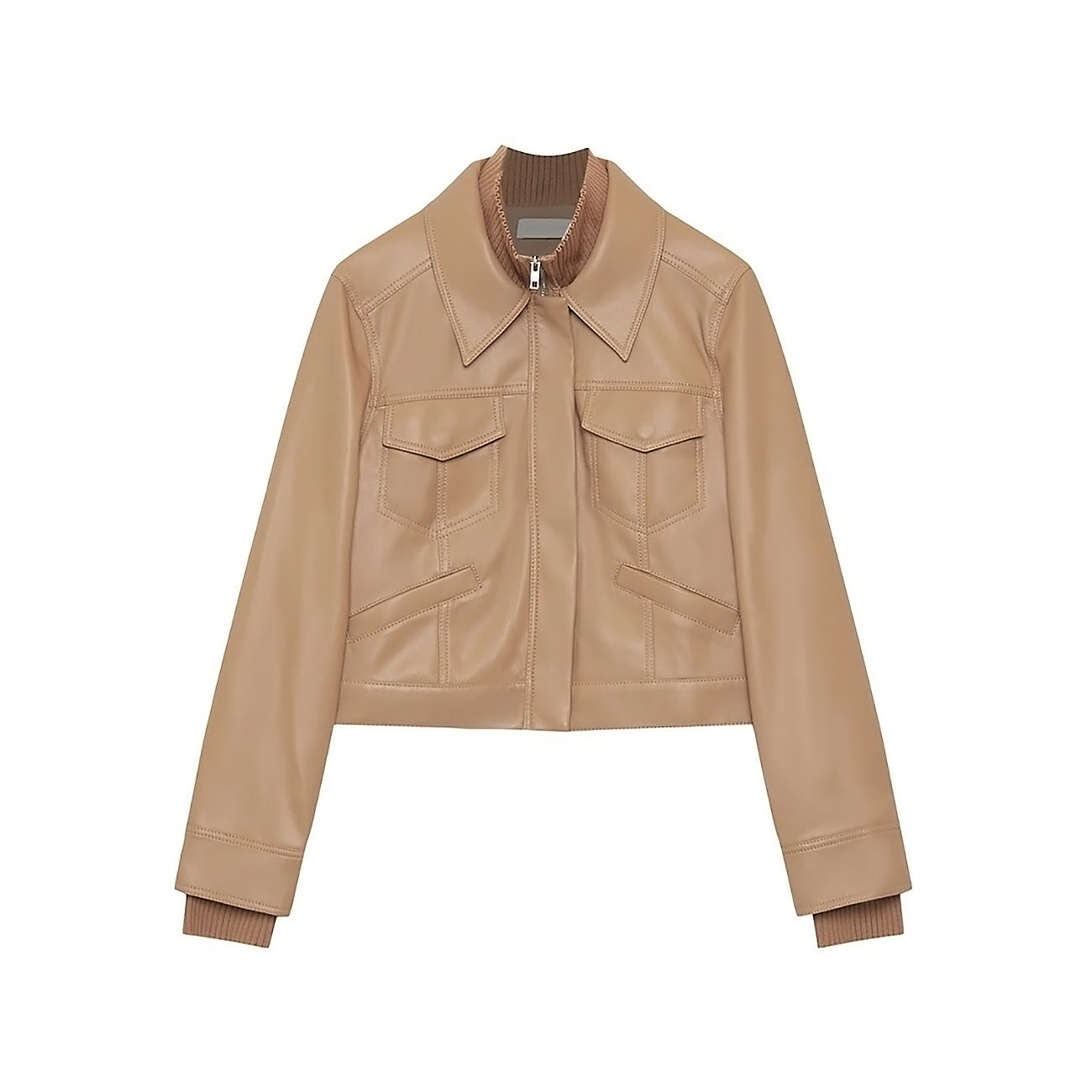 BECKA BOXY ZIP UP JACKET