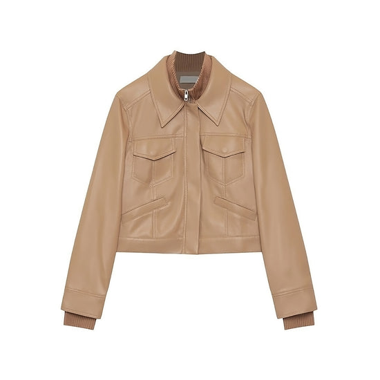 BECKA BOXY ZIP UP JACKET