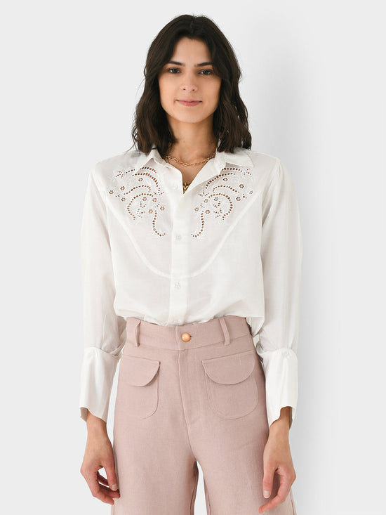 DREE EMBROIDERED SHIRT