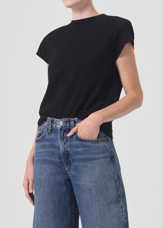 BRYCE SHOULDER PAD TEE