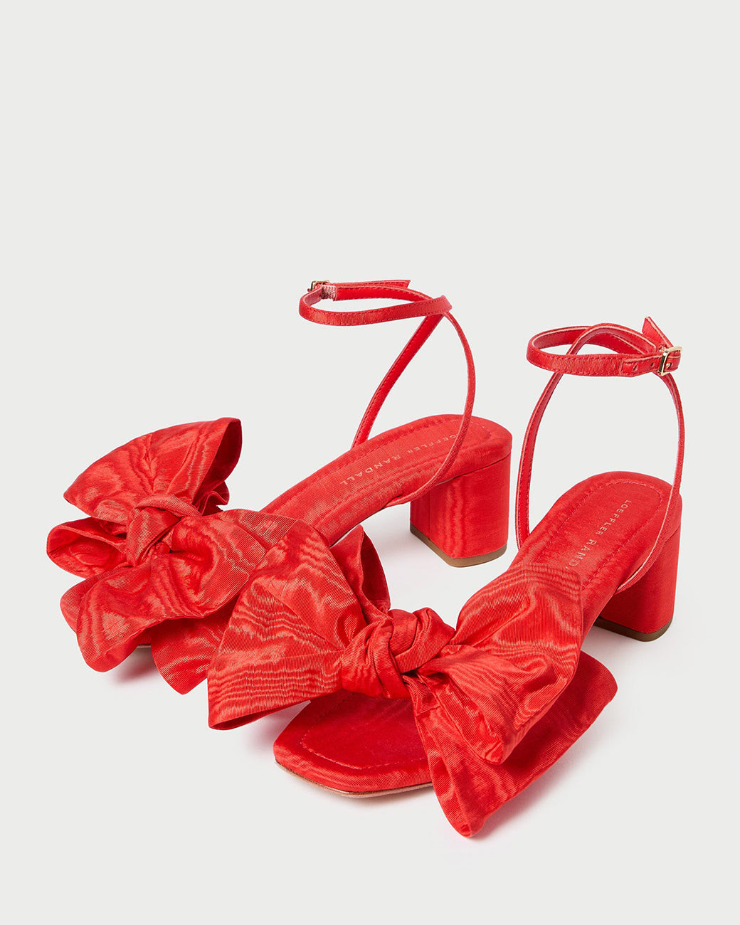 CARMEN LEATHER BOW SANDAL