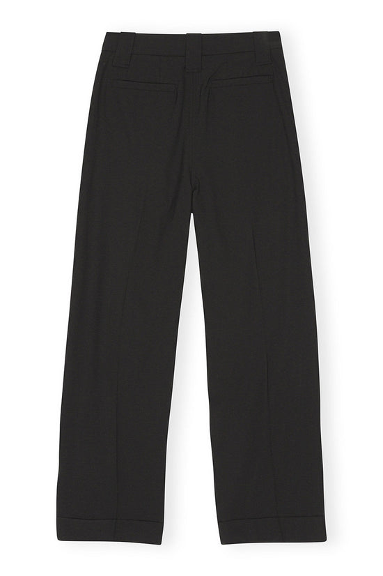 DRAPEY MELANGE PLEAT PANTS