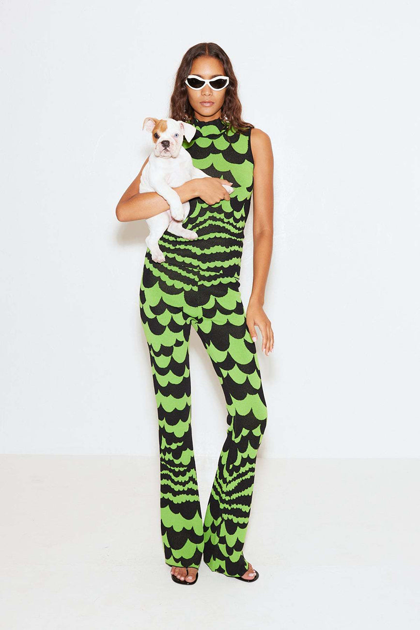 SLEEVELESS ROHE TOP
