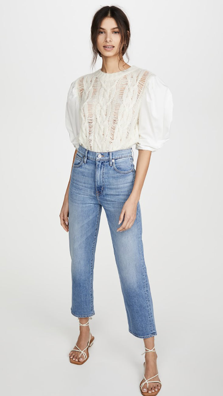 LONDON CROP JEANS