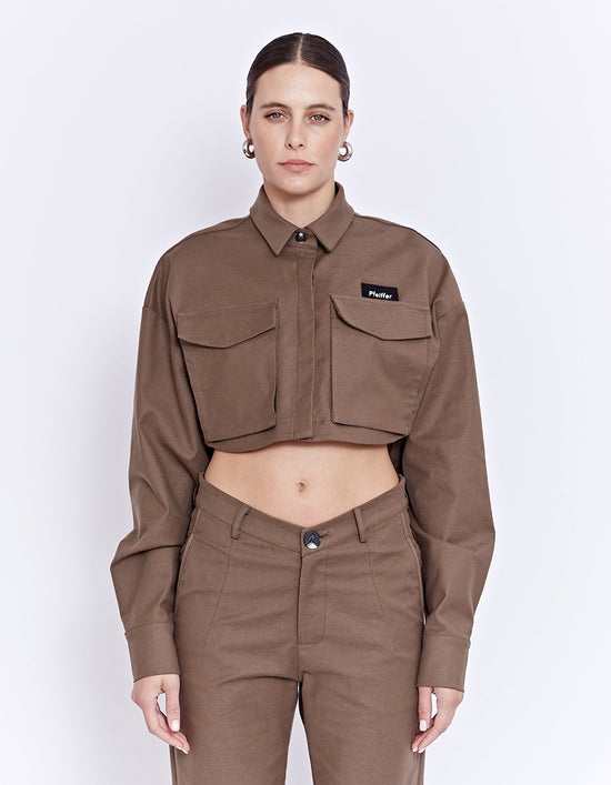 PARKS CROPPED SHIRT