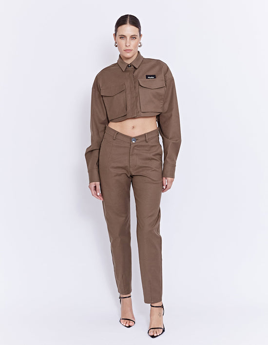 PARKS CROPPED SHIRT