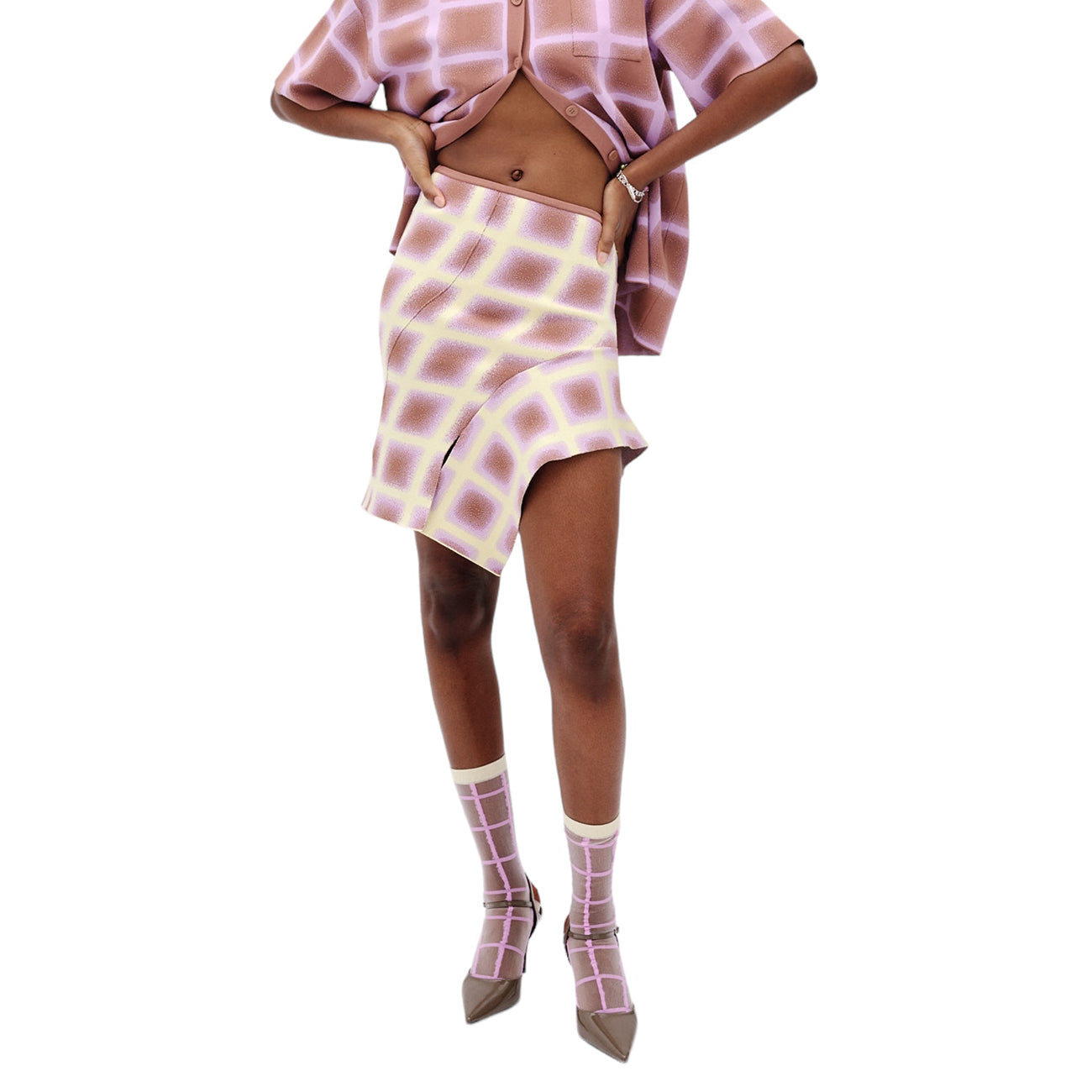 SHEBA MINI PLAID SKIRT