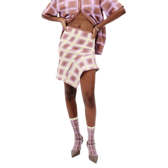 SHEBA MINI PLAID SKIRT