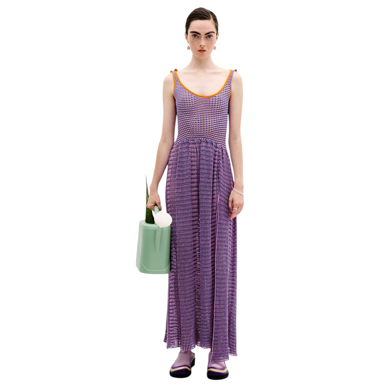 BRASSICA CROCHET TANK DRESS