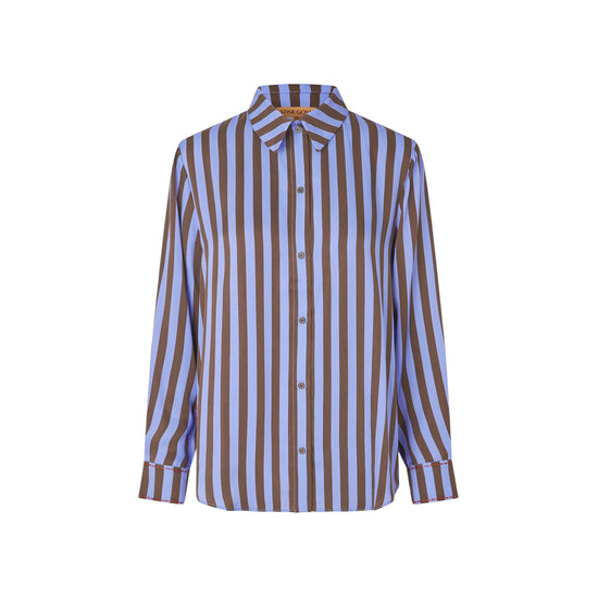 LONG SLEEVE SHIRT EMBROIDERY STRIPE