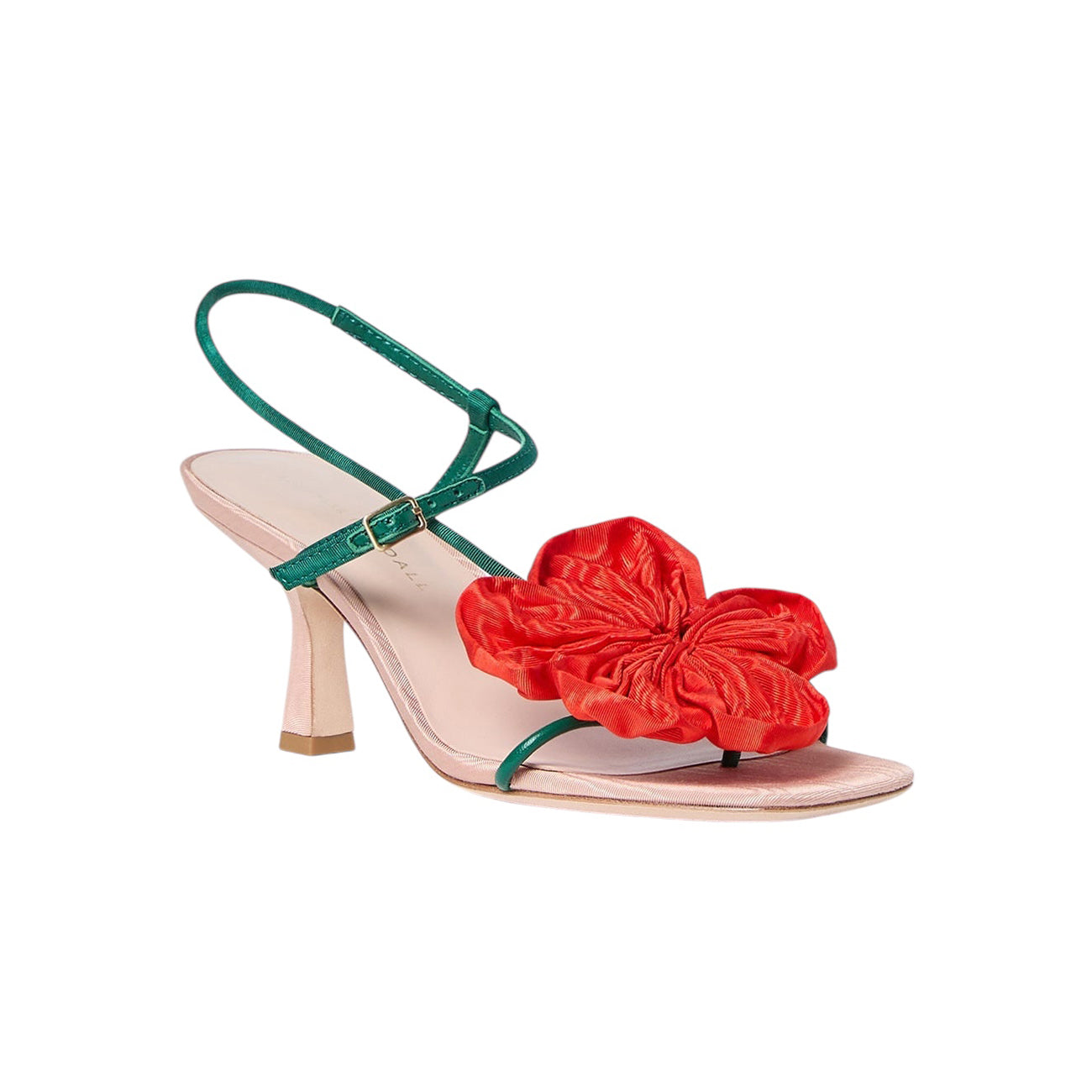 FRANK MOIRÉ FLOWER SANDAL