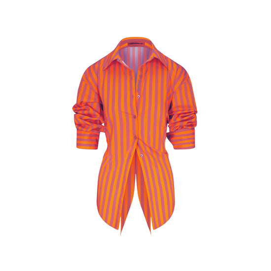 LOCH POPLIN BUTTON UP