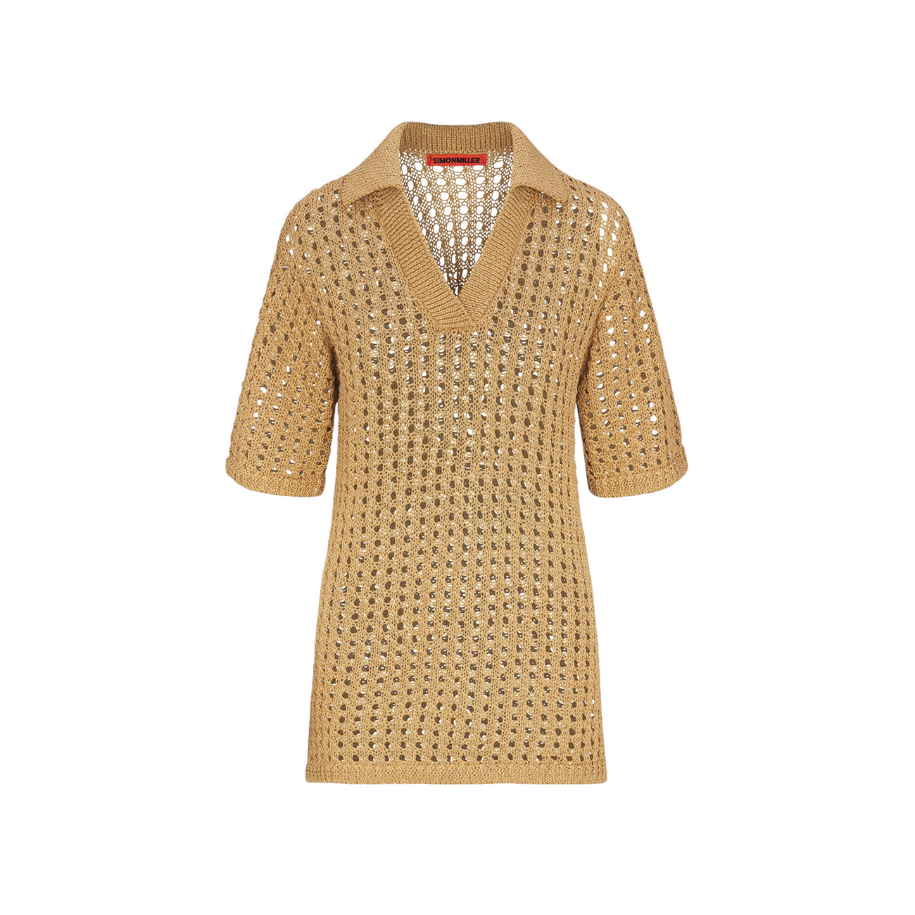 BRISAS CROCHET POLO TOP