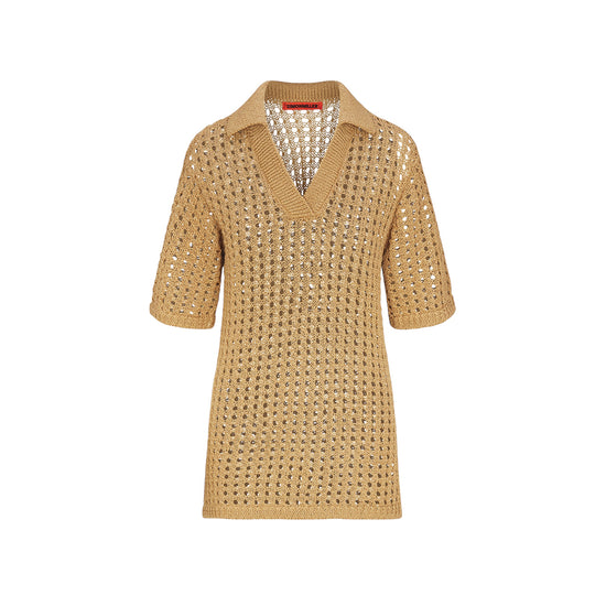 BRISAS CROCHET POLO TOP