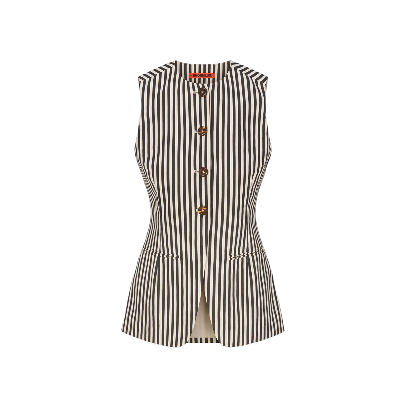 DEL MAR LINEN VEST
