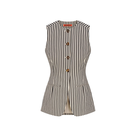DEL MAR LINEN VEST