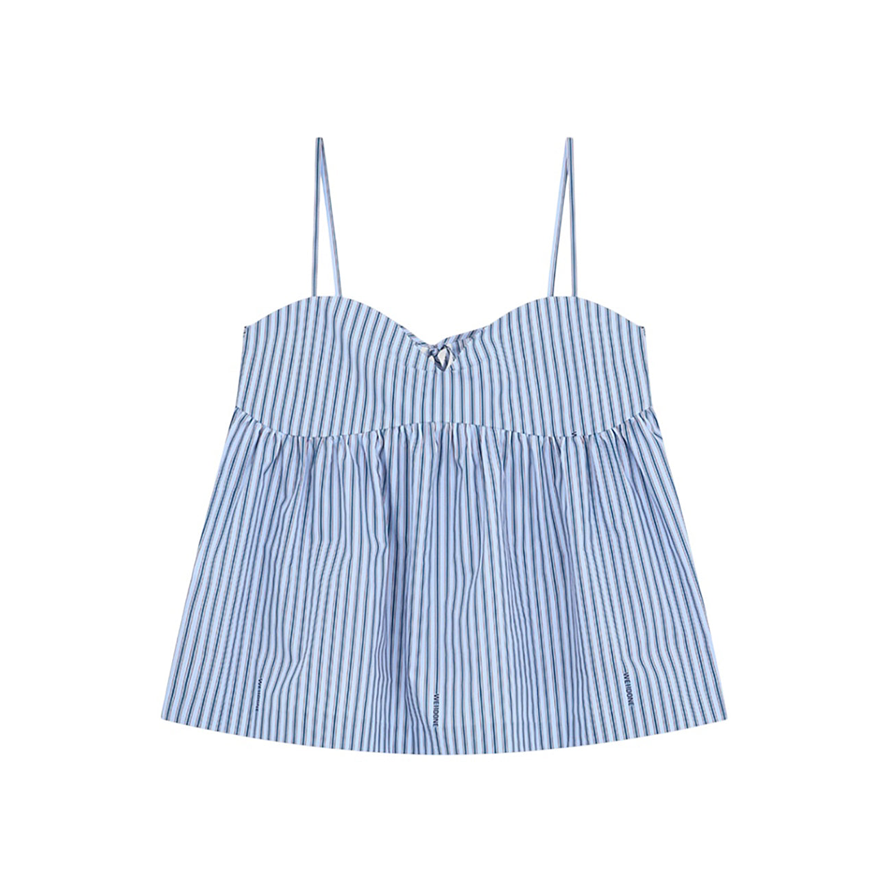 STRIPED SWEETHEART TOP