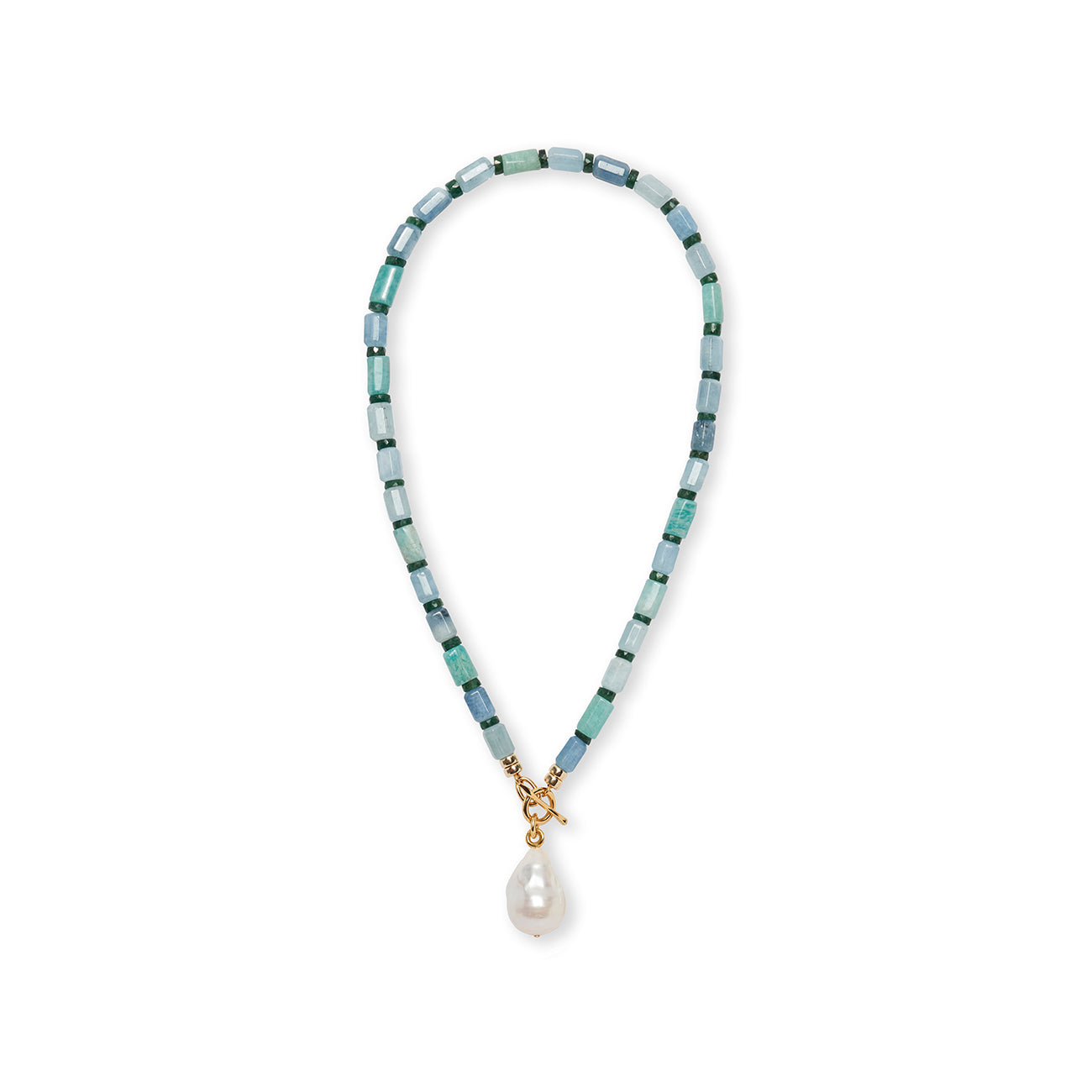PEARL ISLE NECKLACE IN SEA