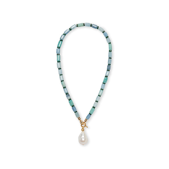 PEARL ISLE NECKLACE IN SEA