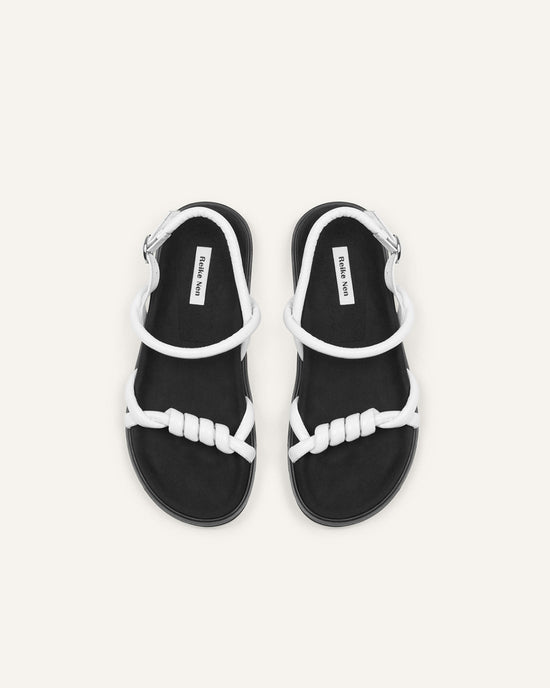 NOODLE KNOT MOLD SANDALS