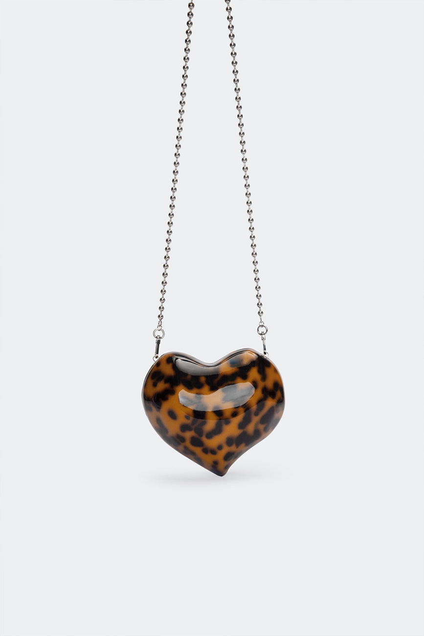 MOLDED HEART BAG