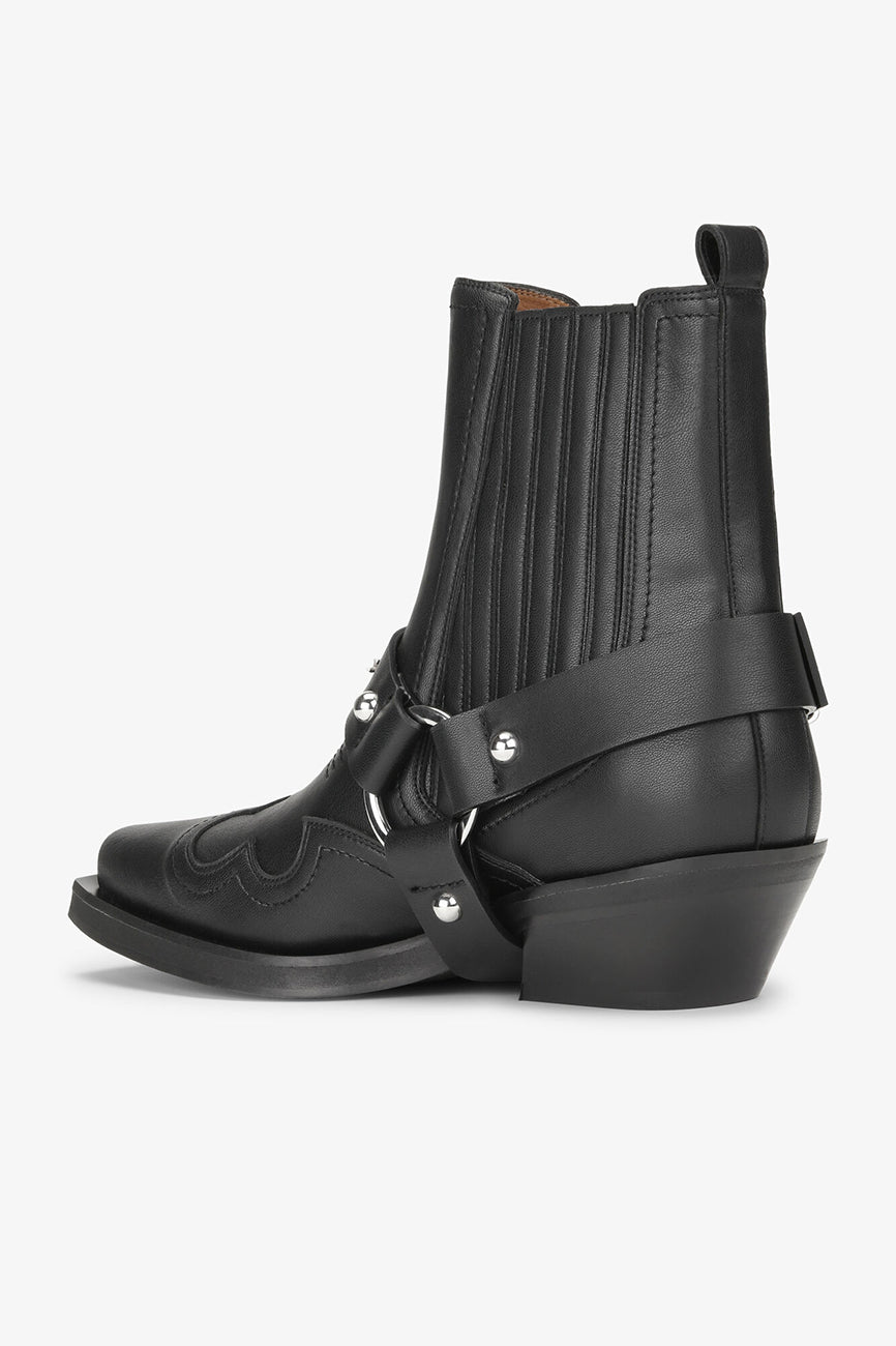 LOW CUT WESTERN CHELSEA BOOTS