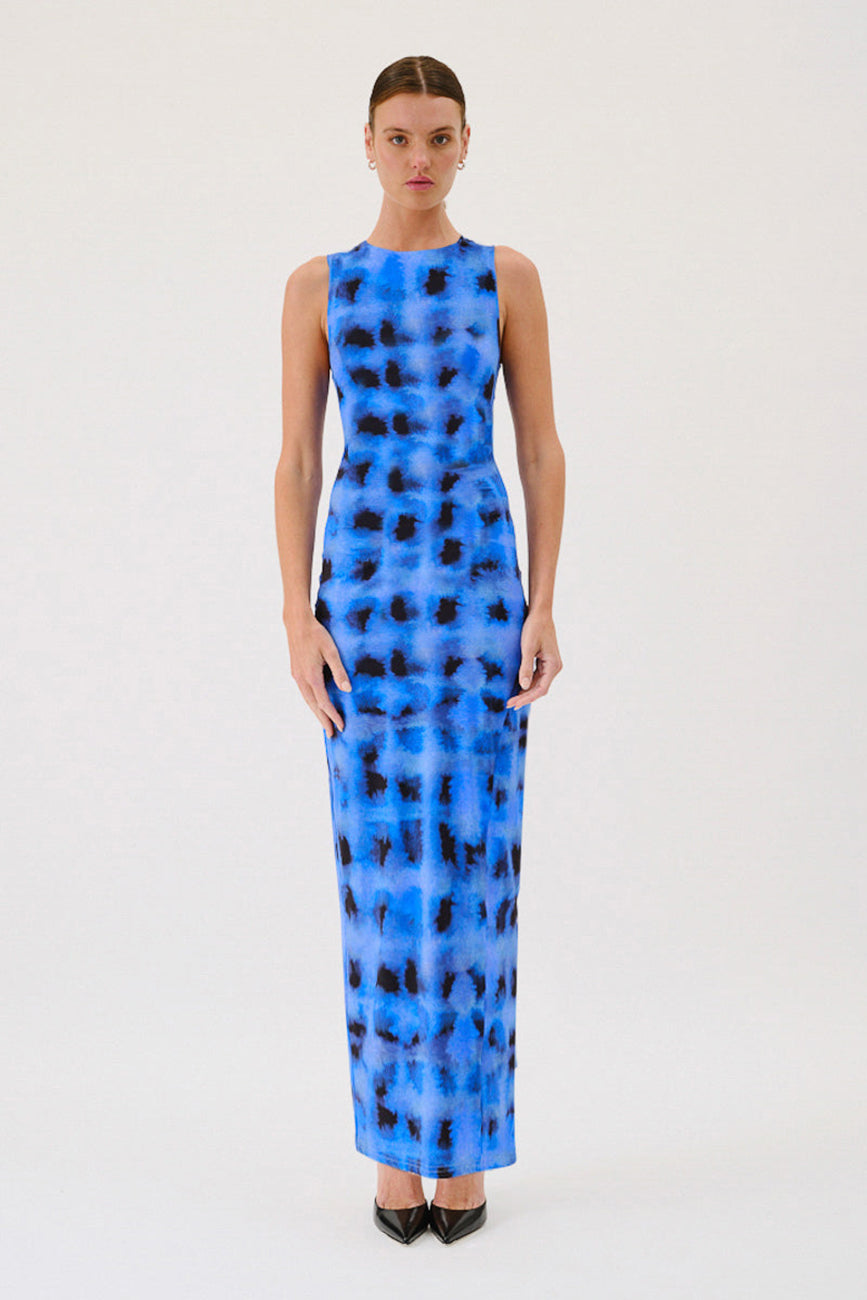 SHIBORI MAXI DRESS
