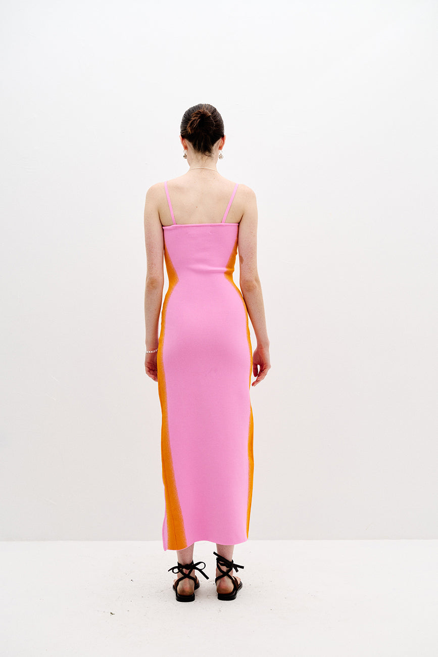 iris flower print maxi tank dress IRIS FLOWER PRINT MAXI TANK DRESS BRUNI