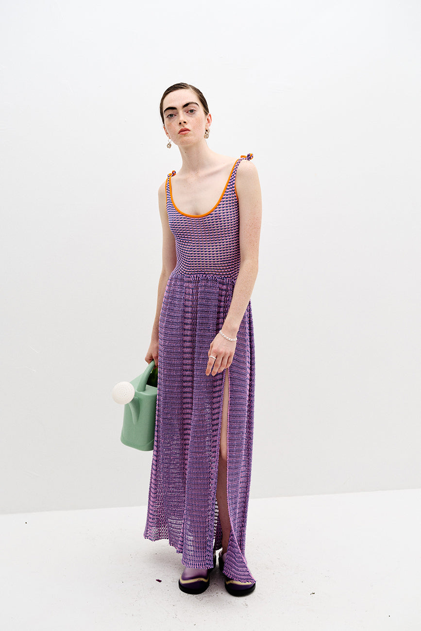 BRASSICA CROCHET TANK DRESS