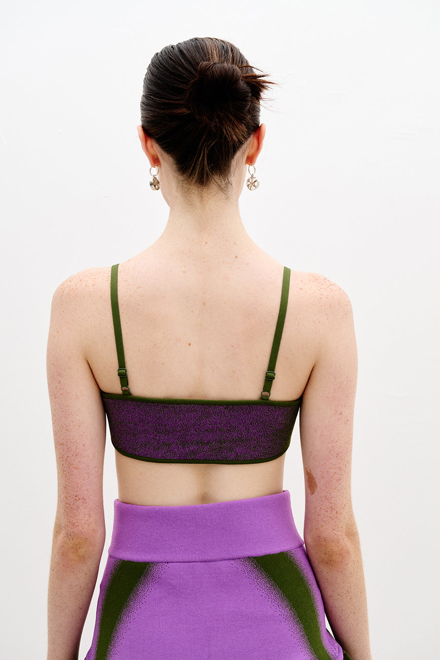 Halogen Bra HEATHER FLASH LIGHT REFLECTIVE BRA TOP – BRUNI
