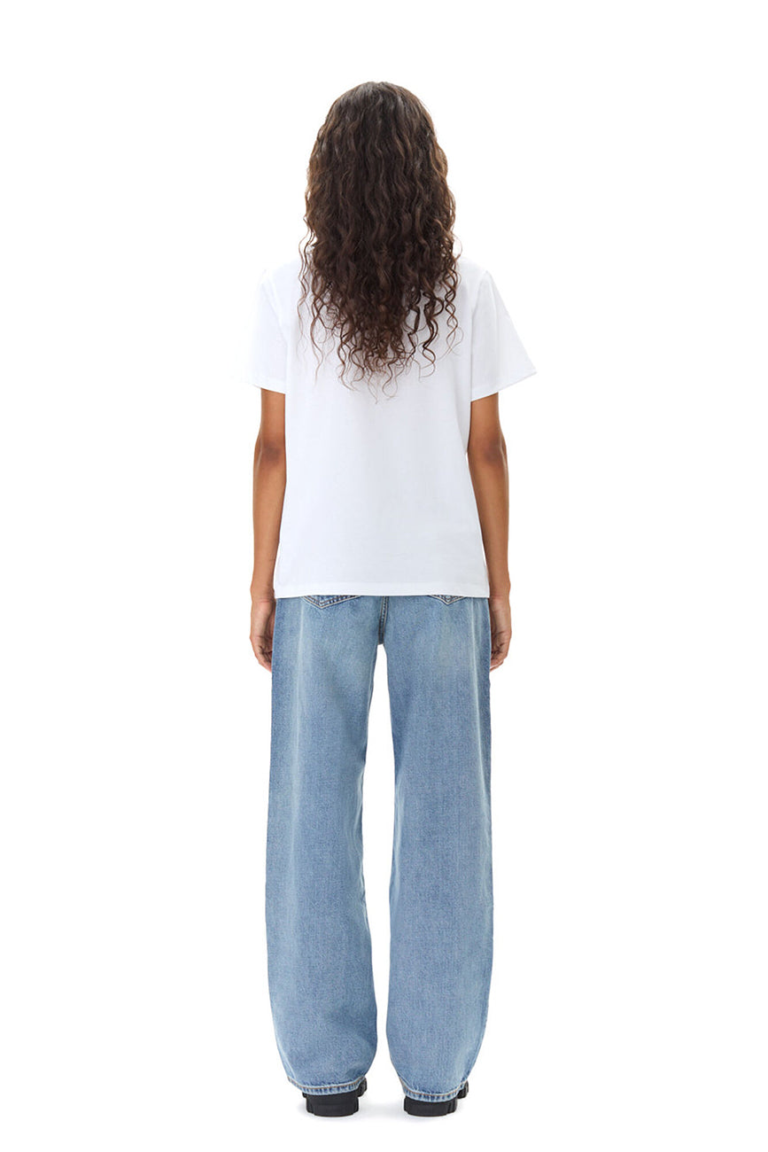 BASIC JERSEY CAT RELAXED T-SHIRT