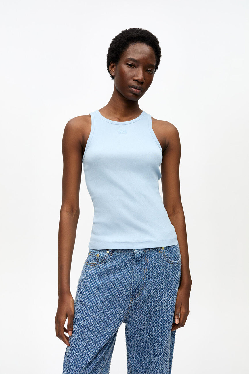 SOFT COTTON RIB TANK TOP