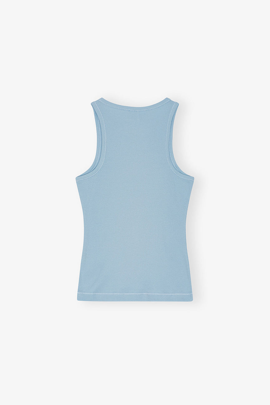 SOFT COTTON RIB TANK TOP