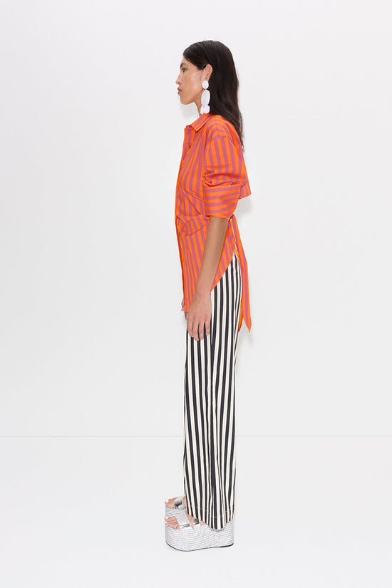 LOCH POPLIN BUTTON UP