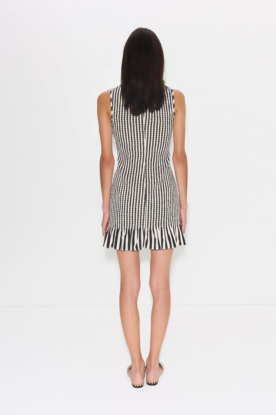 BELLE SMOCKED MINI DRESS
