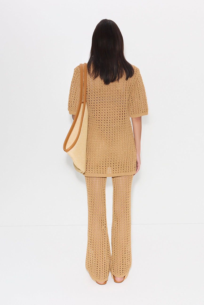 BRISAS CROCHET POLO TOP
