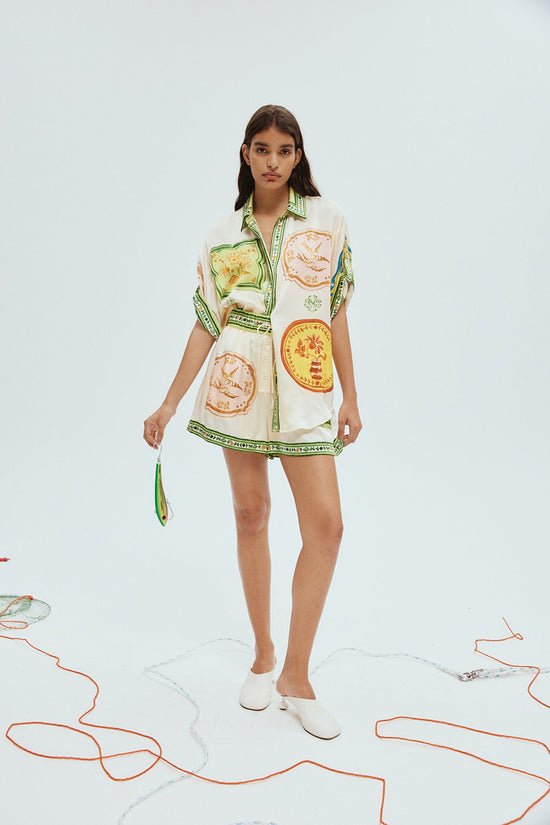 PORCELAIN SILK SHORT