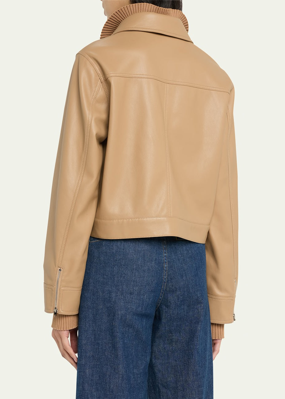 BECKA BOXY ZIP UP JACKET