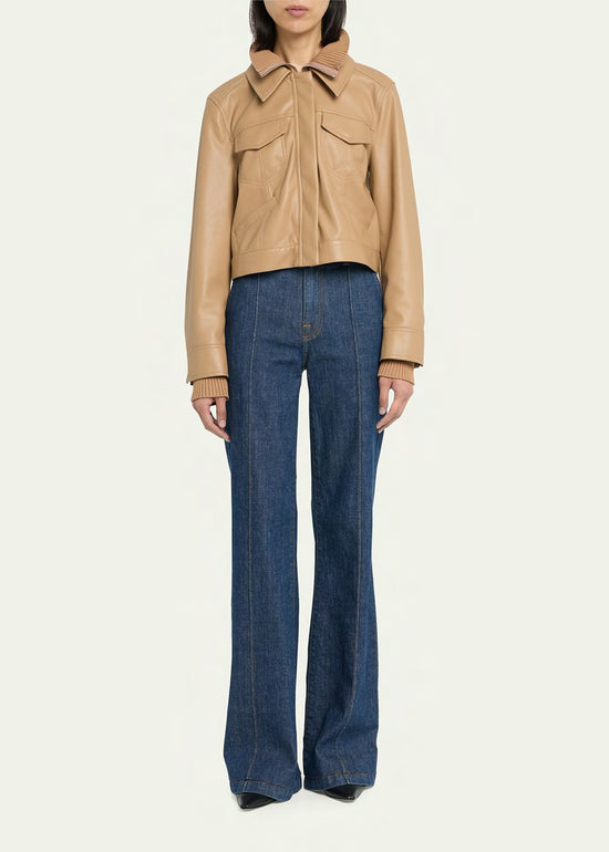 BECKA BOXY ZIP UP JACKET