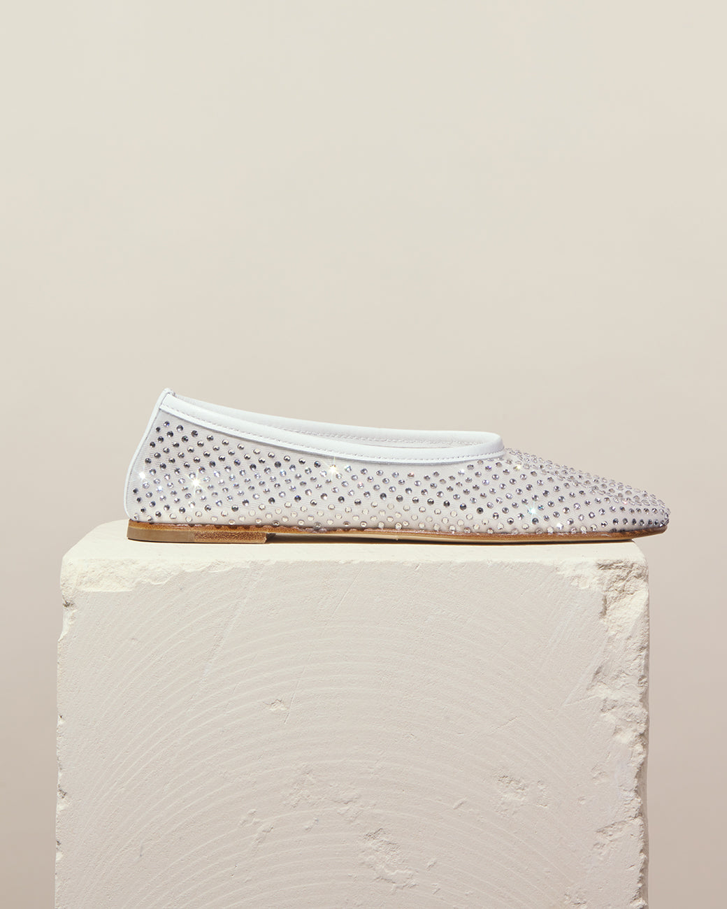 BALLA CRYSTALS MESH BALLERINA
