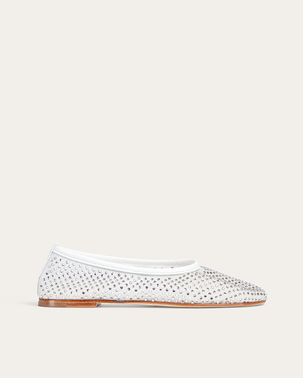 BALLA CRYSTALS MESH BALLERINA