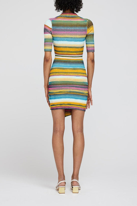 SOLANA POLO MINI WRAP DRESS