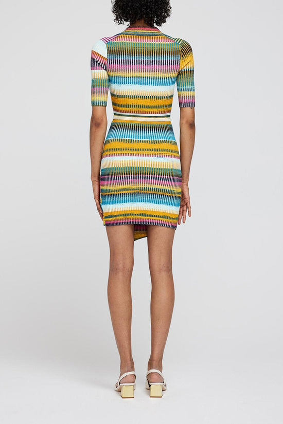 Load image into Gallery viewer, SOLANA POLO MINI WRAP DRESS
