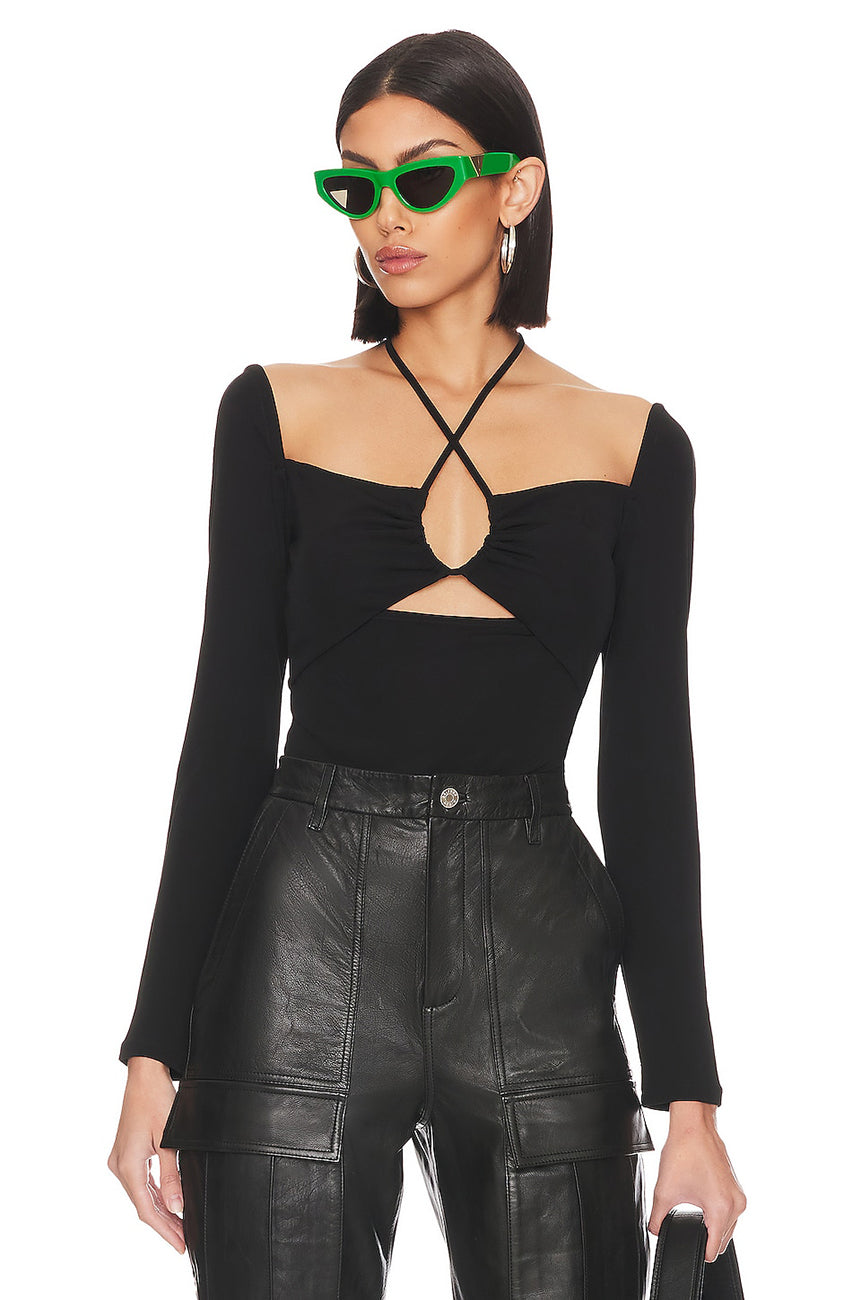 STRAPPY KNIT TOP